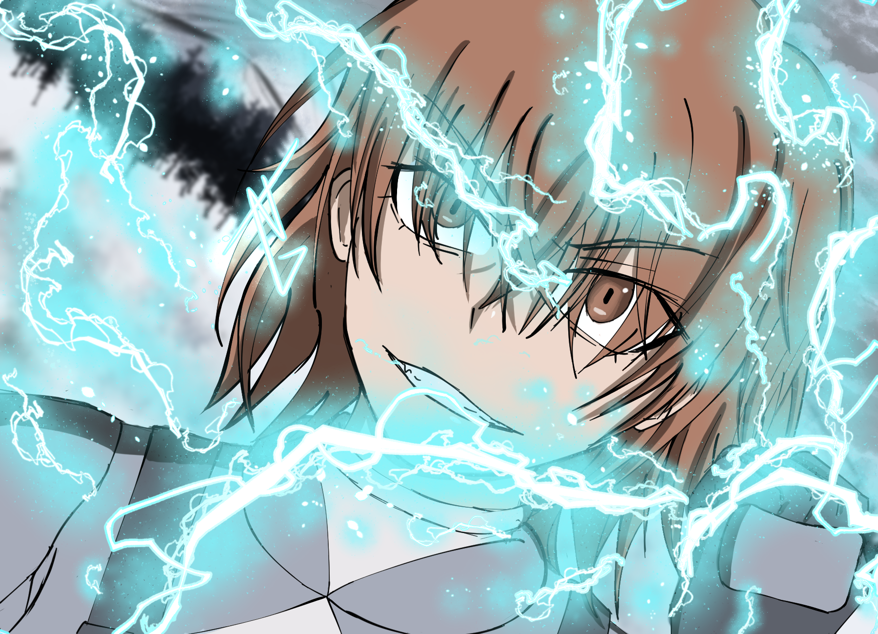 Fanart of Misaka Worst from A Certain Magical Index.